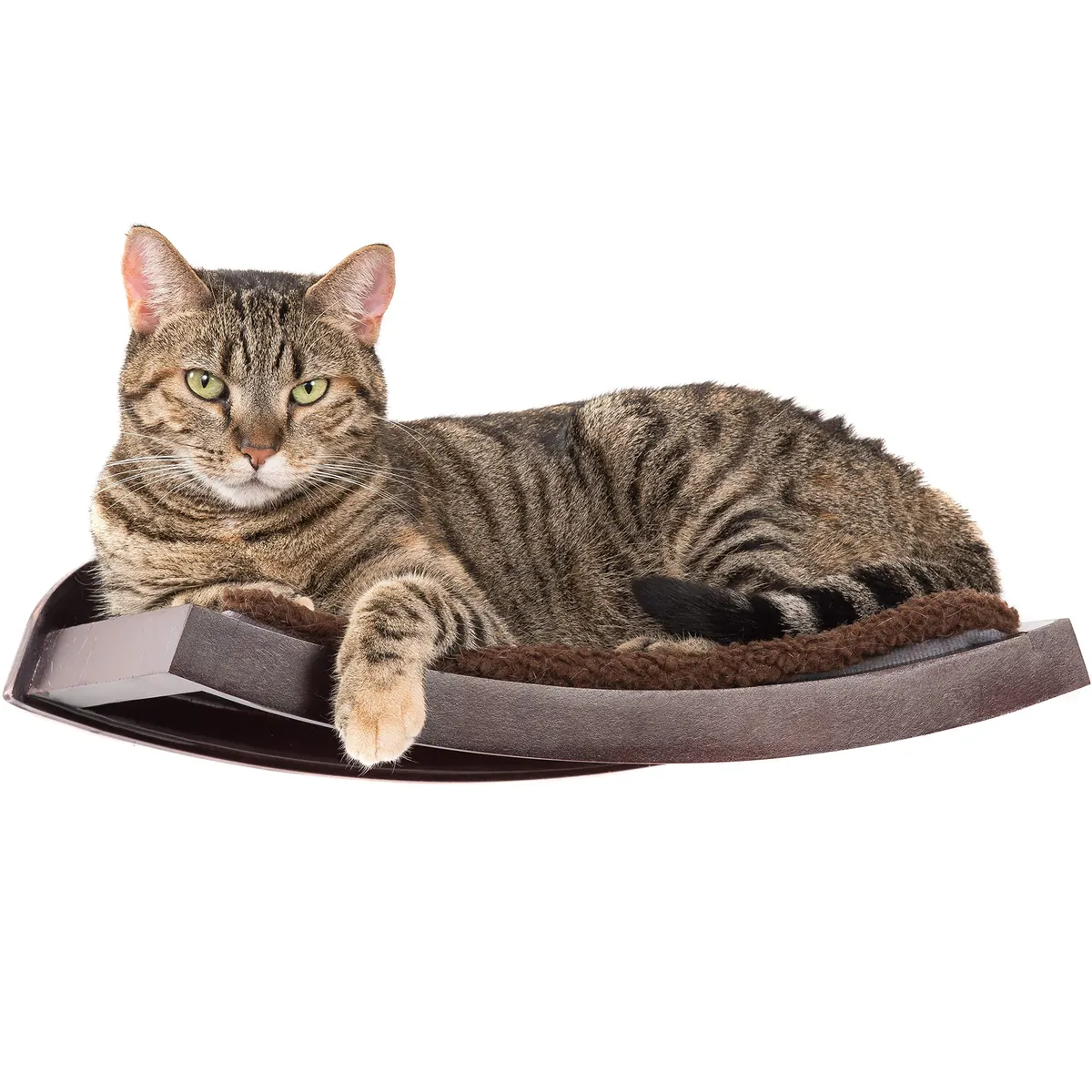 Estante de pared para gatos con un elegante diseño tipo hamaca – un regalo que encantará a