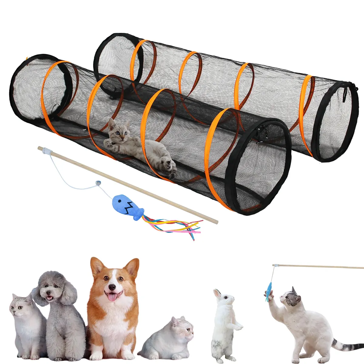 Túnel de Juego para Gatos