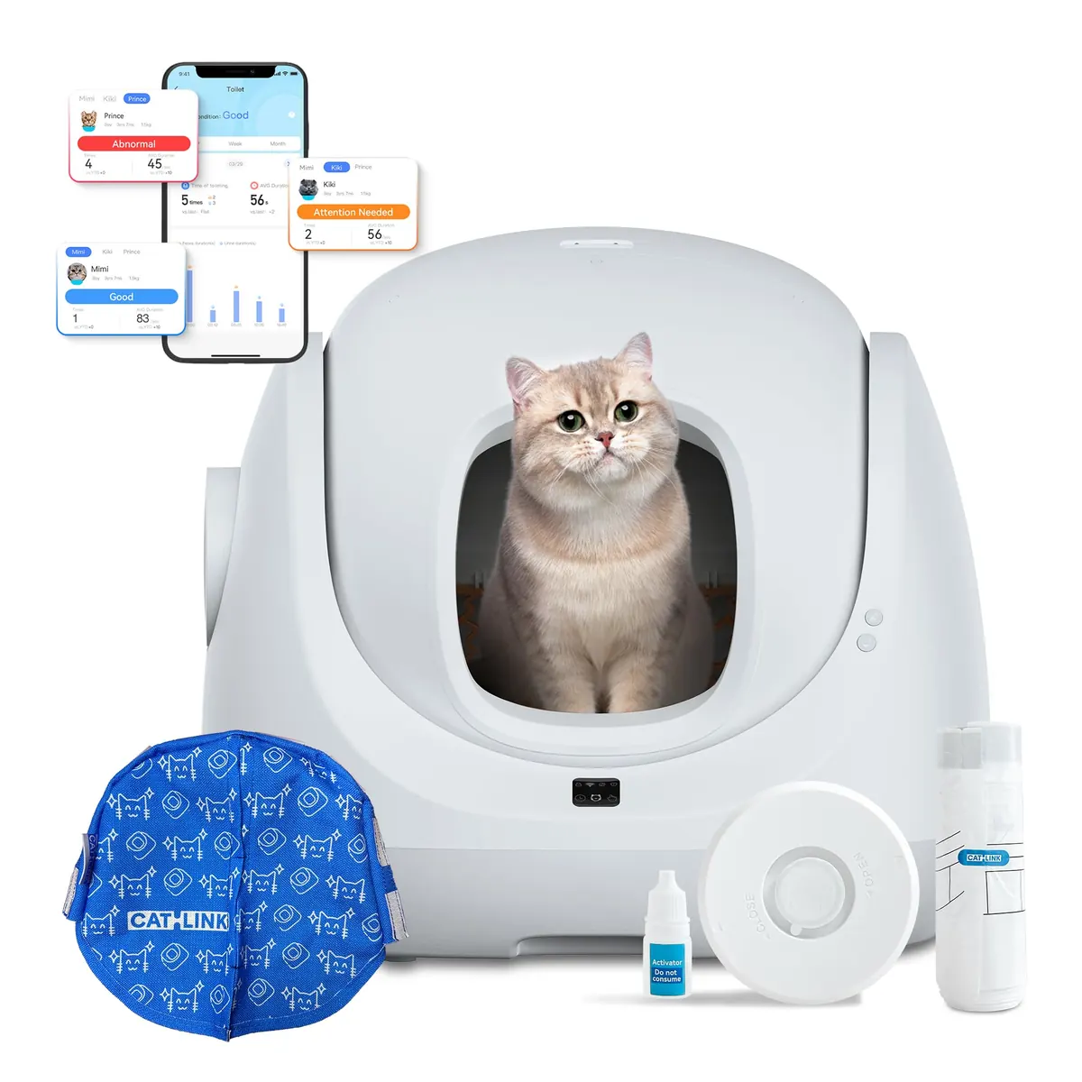 Catlink Baymax-Lite arenero autolimpiable