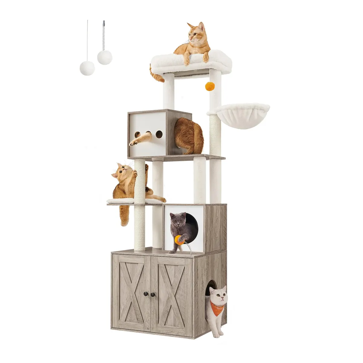 Feandrea Árbol Moderno para Gatos