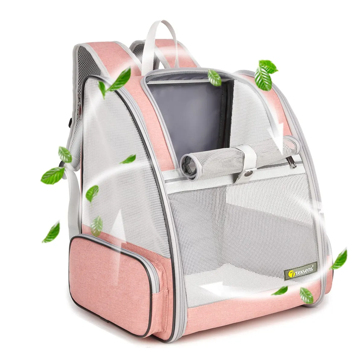 Texsens Mochila de Burbujas innovadora para Viajes para Gatos y Perros