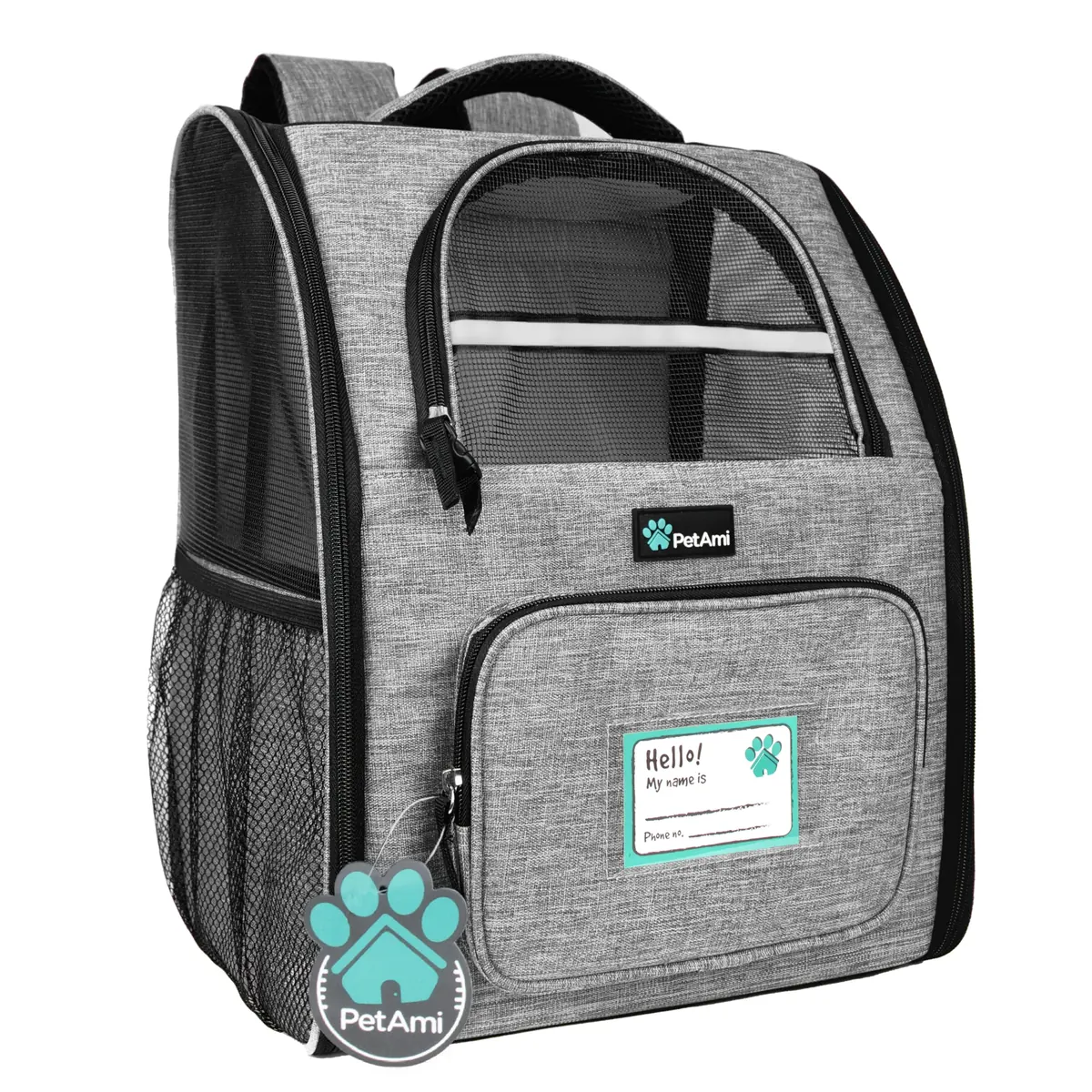PetAmi Mochila transportadora de Lujo para Gatos y Perros pequeños