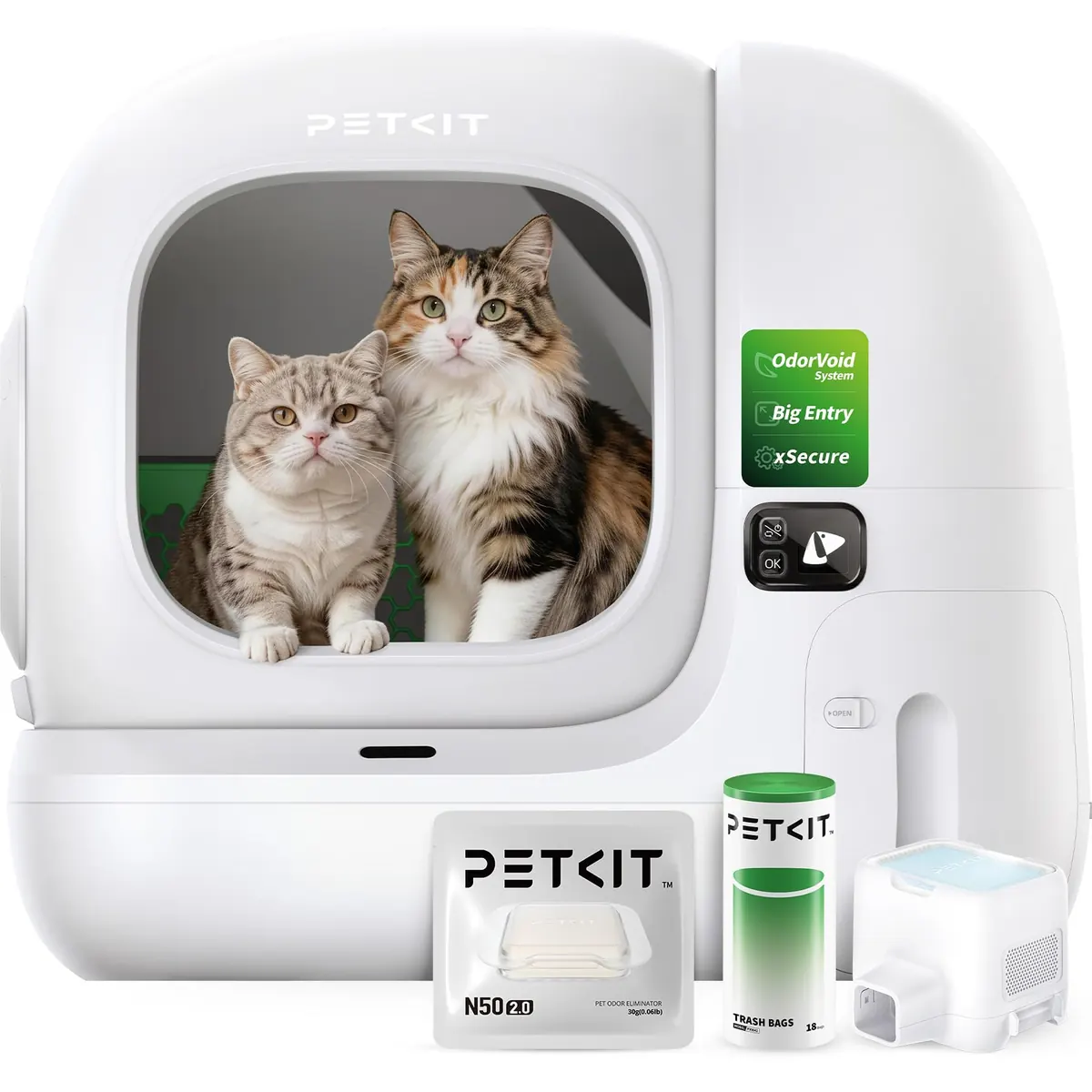 PETKIT PUROBOT MAX 3 Arenero Gatos Autolimpiable