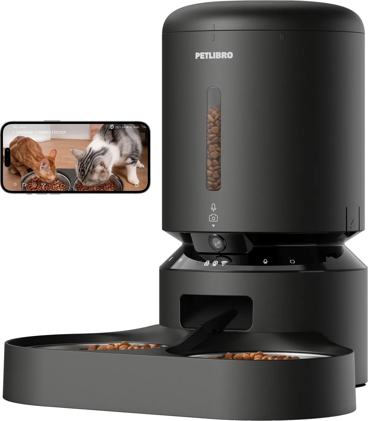PETLIBRO 5G y 2.4G WiFi Comedero Gato Automatico con Cámara